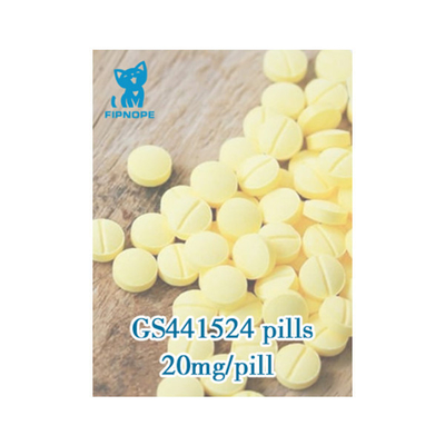 20 mg comprimidos orales con el principio activo de GS-441524 para FIP de gatos