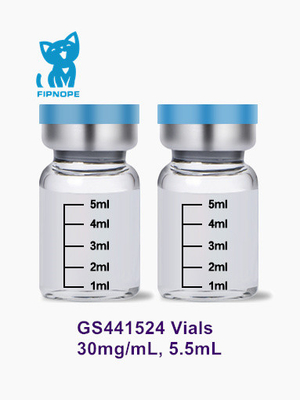 inyecciones del tratamiento del PAA de 30mg/mL GS-441 con entrega segura