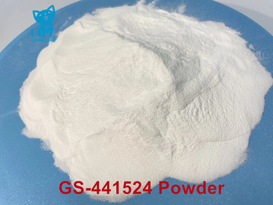 99% de pureza GS-441524 Polvo antiviral para gatos con FIP